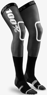 Мото шкарпетки Ride 100% REV Knee Brace Socks Black S-M