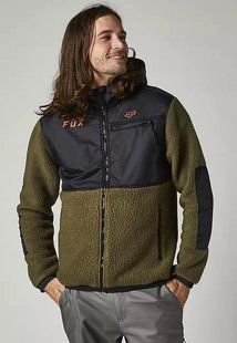 Куртка FOX DAYTON ZIP FLEECE Fatigue Green L