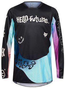 Джерсі FOX 180 Jersey HELLO FUTURE Black L
