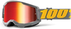 Мотоочки 100% STRATA Goggle II Izipizi - Mirror Red Lens