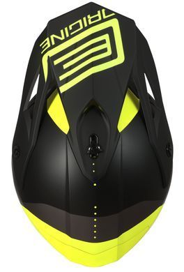 Мотошолом Origine Hero MX Black Fluo Yellow L