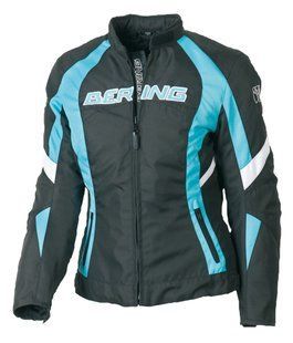 Мотокуртка BERING текстиль LADY DOUCHKA black\blue T0