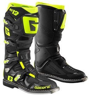 Мотоботинки Gaerne SG 12 Black Yellow 45
