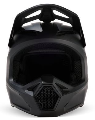 Мотошолом FOX V1 SOLID HELMET Matte Black, XS