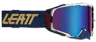 Маска кросова LEATT Goggle Velocity 6.5 - Iriz Blue Royal Mirror Lens