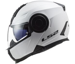 Мотошолом LS2 FF902 Scope 2 Solid Gloss White L