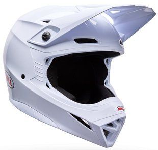 Мотошолом BELL MX-10 - SOLID White XXL