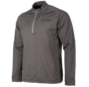 Светер KLIM Teton Merino Wool 1/4 Zip SM Asphalt