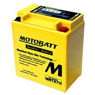АКБ MotoBatt MBTX7U (YTX7LBS)
