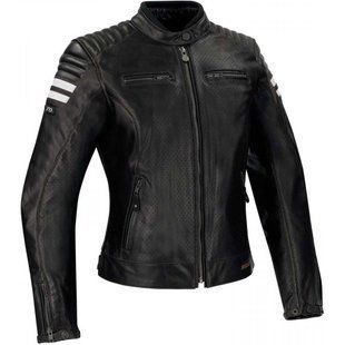 Мотокуртка SEGURA шкіра LADY STRIPE PERFORATED black T0