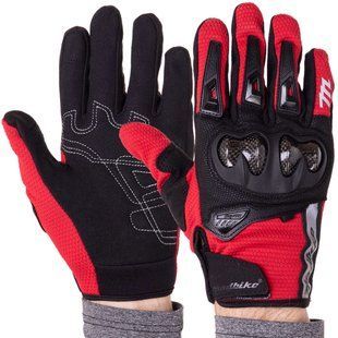 Мотоперчатки Mad Bike MAD66 Red M