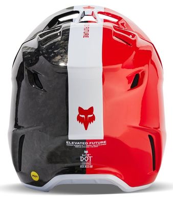 Мотошлем FOX V3 RS OPTICAL HELMET Flo Red L
