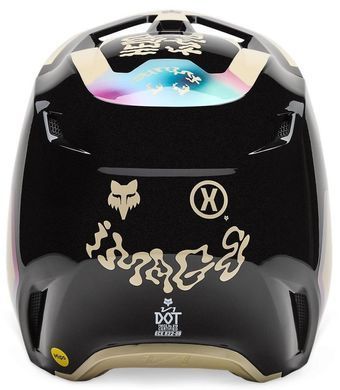 Шолом FOX V1 HELMET HELLO FUTURE Black XXL