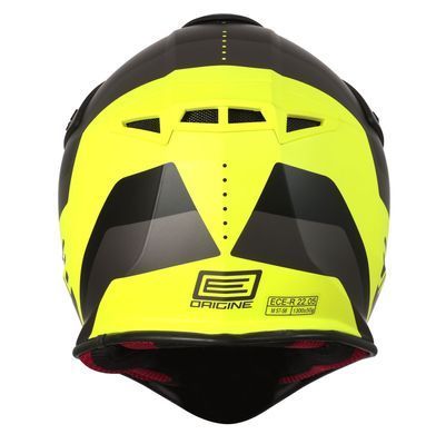 Мотошолом Origine Hero MX Black Fluo Yellow L