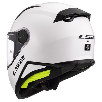 Мотошлем детский LS2 FF812 Kid Solid White M