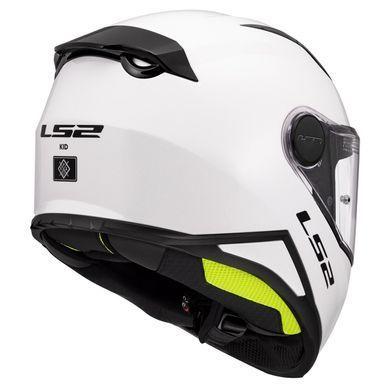 Мотошлем детский LS2 FF812 Kid Solid White M