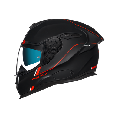 Мотошлем Nexx SX.100R FRENETIC RED.BLACK MT L