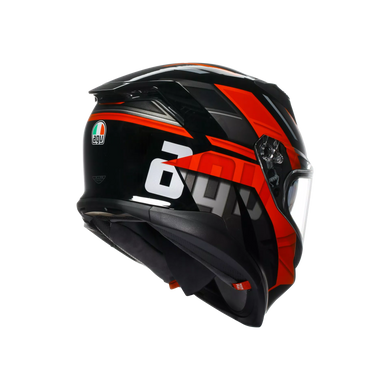 Мотошолом AGV K7 (E2206) TAURAX black/red L