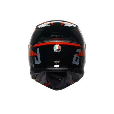 Мотошолом AGV K7 (E2206) TAURAX black/red L