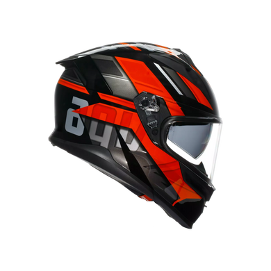 Мотошолом AGV K7 (E2206) TAURAX black/red L