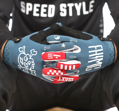 Перчатки FASTHOUSE Speed Style The Bird Glove, Teal - LG