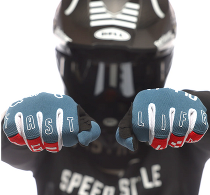 Перчатки FASTHOUSE Speed Style The Bird Glove, Teal - LG