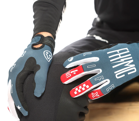 Перчатки FASTHOUSE Speed Style The Bird Glove, Teal - LG