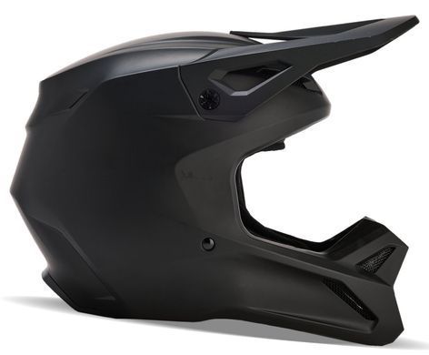 Мотошолом FOX V1 SOLID HELMET Matte Black, XS