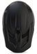 Мотошолом FOX V1 SOLID HELMET Matte Black, XS