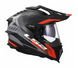 Мотошолом LS2 MX701 Explorer Hexa Black Red Grey XXL