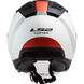 Мотошлем LS2 OF600 Copter Urbane Matt White Red