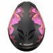 Мотошолом LS2 FF820 Rapid III POPPIES II Black Pink S