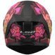 Мотошолом LS2 FF820 Rapid III POPPIES II Black Pink S