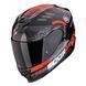 Мотошолом SCORPION EXO-520 EVO AIR TITAN metal black/red L