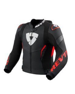 Куртка REV'IT ARGON 3 PRO шкіра black/neon red 48
