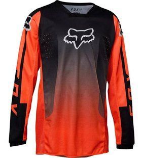 Детская джерси FOX YTH 180 LEED JERSEY Flo Orange YL