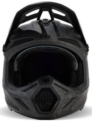 Шолом FOX V3 RS HELMET - SOLID Matte Black XXL