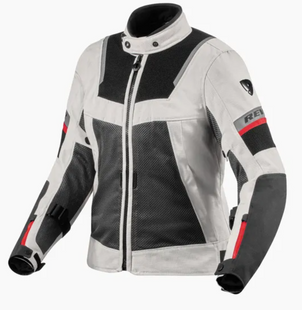 Мотокуртка REV'IT TORNADO 4 H20 LADIES текстиль silver/black 36