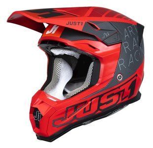 Мотошолом Just1 J22-F Dynamo Black Red M