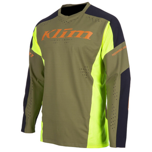 Мотоджерсі KLIM XC Pro LG Hi-Vis - Winter Moss