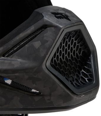 Шолом FOX V3 RS HELMET - SOLID Matte Black XXL