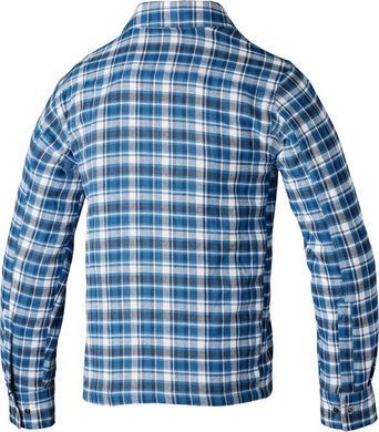 Мото сорочка RST Lumberjack Reinforced CE Aramid Fibre Jacket - Blue / Grey Check L