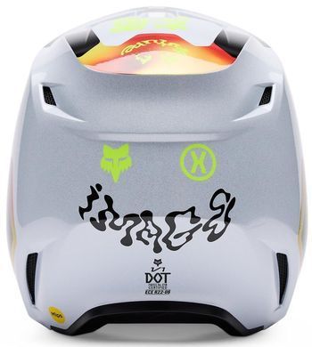 Шолом FOX V1 HELMET HELLO FUTURE White XXL