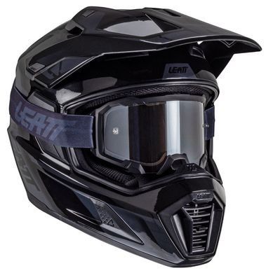 Шолом LEATT 8.5 Adventure Helmet + Goggle Stealth XL