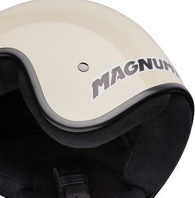 Мотошолом BELL MAGNUM - SOLID Vintage White L