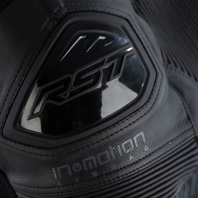 Комбінезони RST Pro Series Evo Airbag CE Mens Leather Suit - Black M