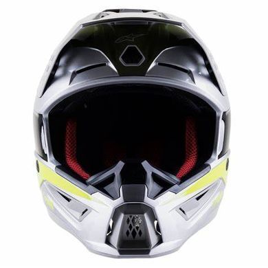 Мотошолом ALPINESTARS SM5 BOND SILVER GLOSS L