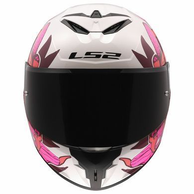 Мотошолом LS2 FF820 Rapid III POPPIES II White Pink M
