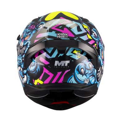 Мотошолом MT BRAKER SV CRAZY TEDDY B7 Gloss L
