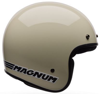 Мотошолом BELL MAGNUM - SOLID Vintage White L
